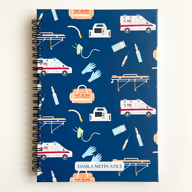 Paramedik A5 Spiralli Defter