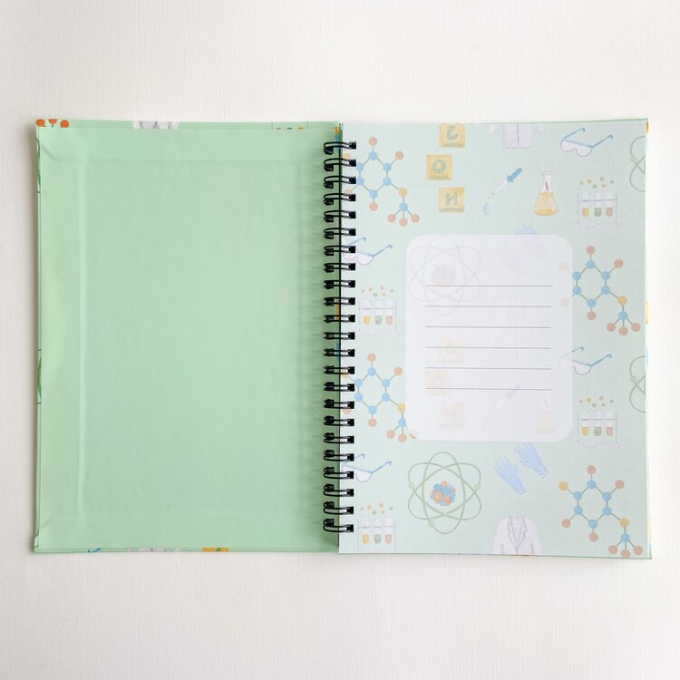 Kimyager, Kimya Öğretmeni, Kimya Mühendisi A5 Spiralli Defter