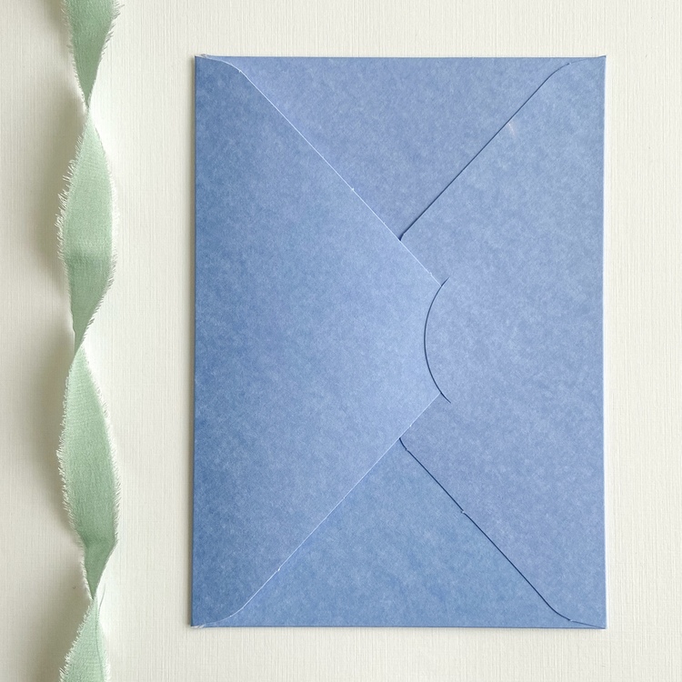 50 Adet Açık Mavi Zarf (13x18 cm)