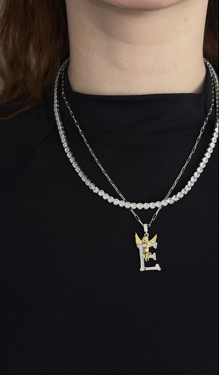 925 | Angel Letter Kolye