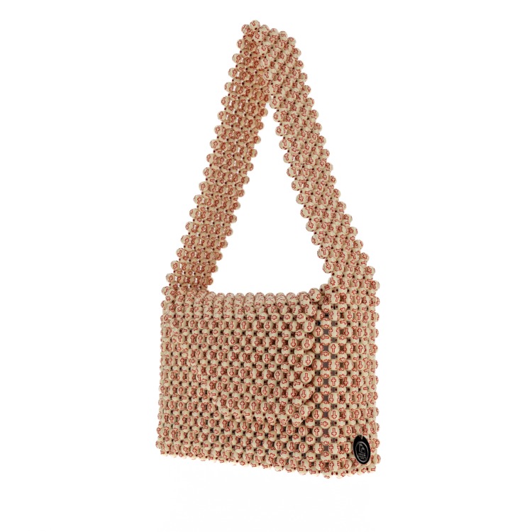 Elegant Beaded Clutch Bag