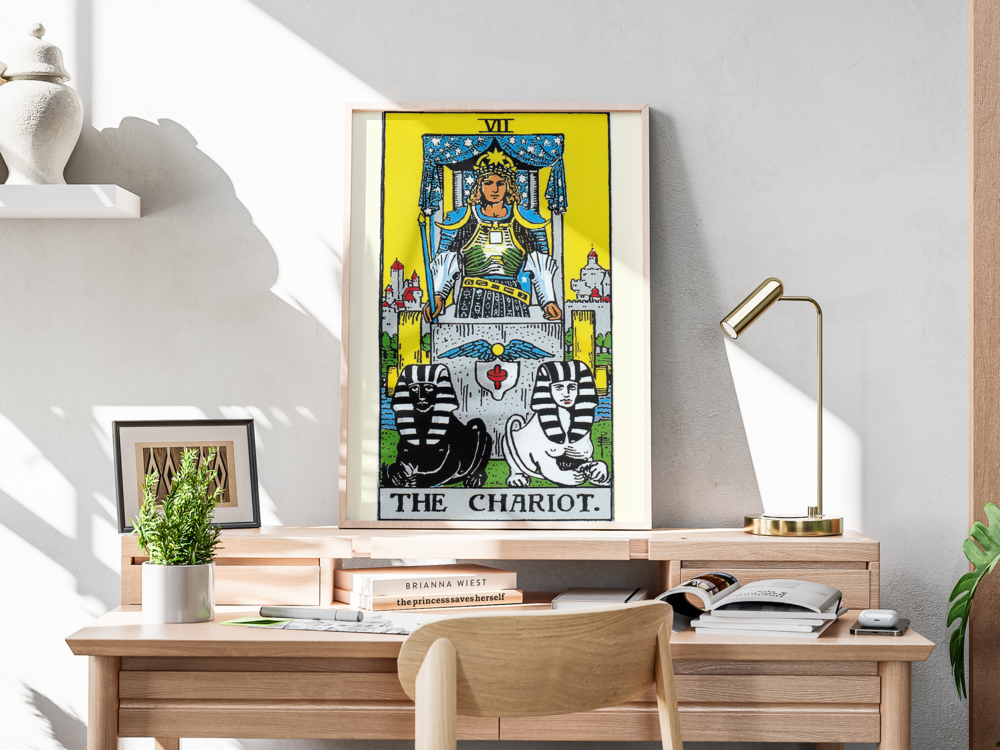 VII The Chariot / Savaş Arabası - Büyük Arkana Tarot Kartı