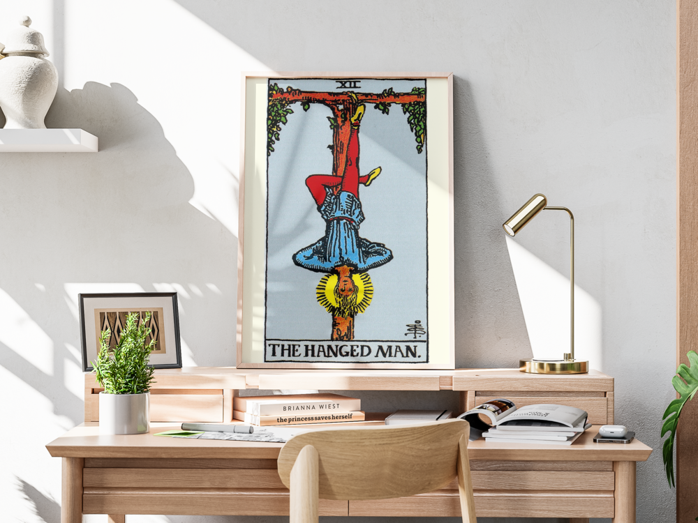 XII The Hanged Man / Asılan Adam - Büyük Arkana Tarot Kartı