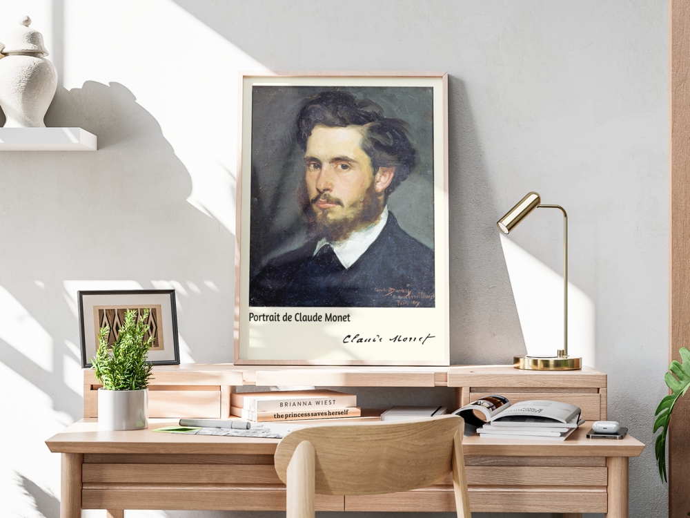 Monet - Portrait de Claude Monet