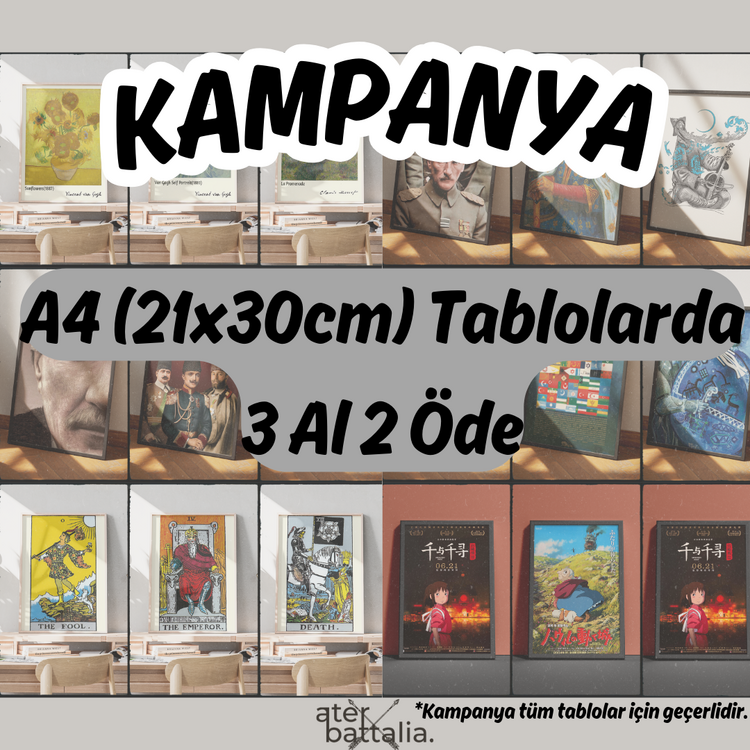 A4 Kampanya (3 Al 2 Öde)