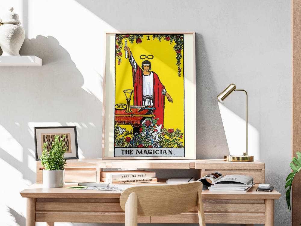 I The Magician / Büyücü - Büyük Arkana Tarot Kartı