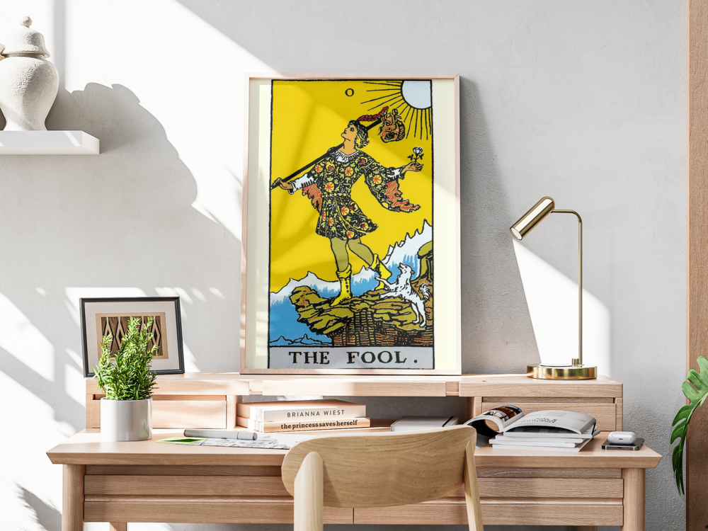0 The Fool / Deli - Büyük Arkana Tarot Kartı