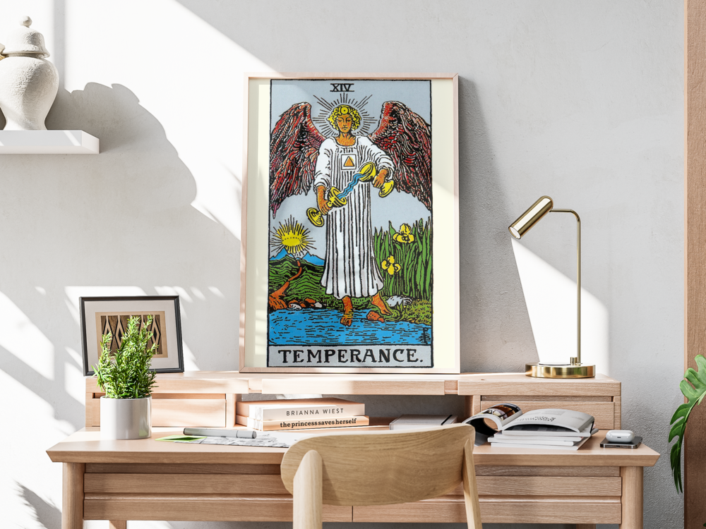 XIV Temperance / Denge - Büyük Arkana Tarot Kartı