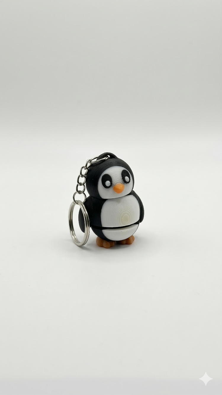 Penguen Anahtarlık