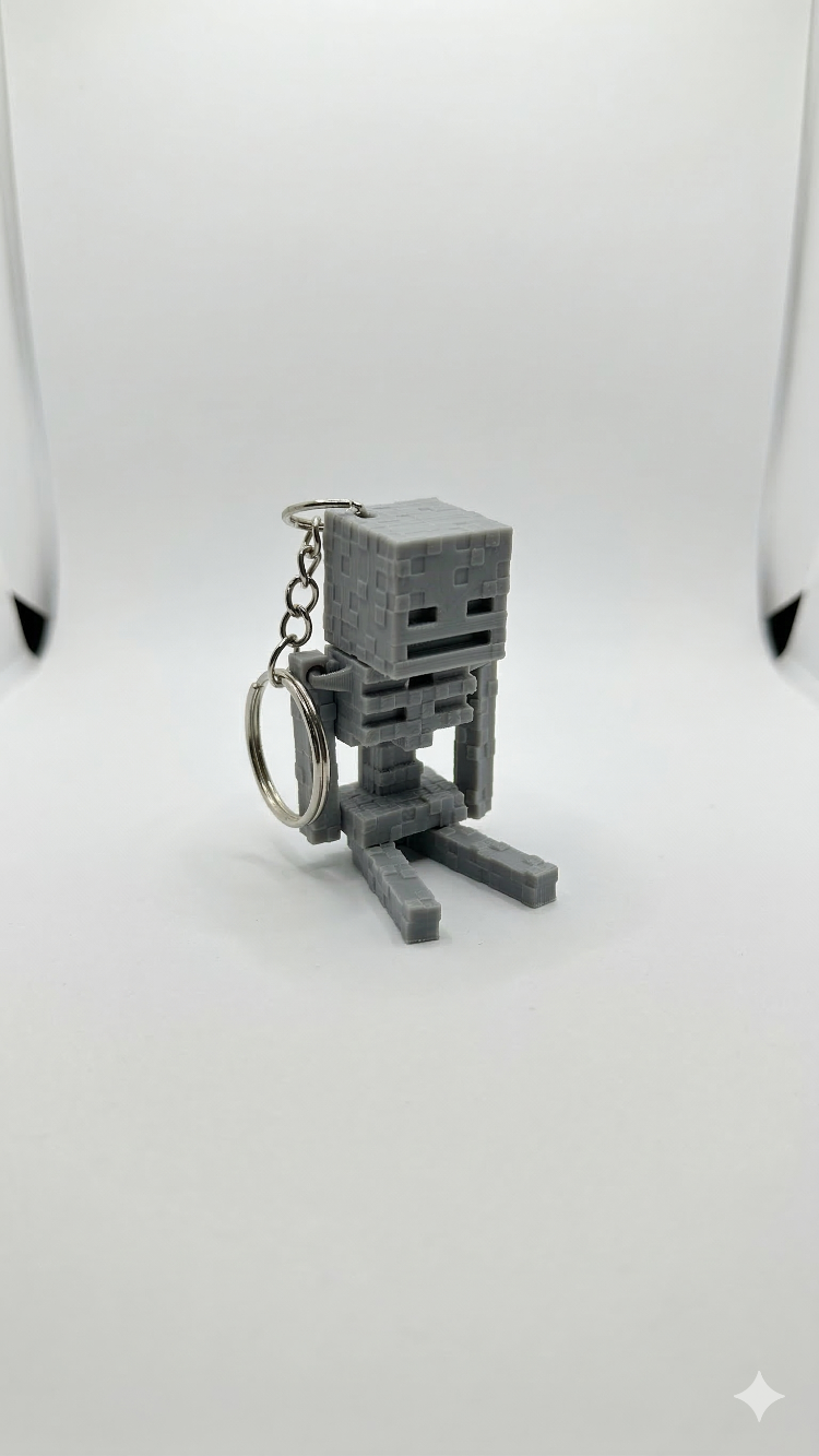 Minecraft Skeleton Anahtarlık