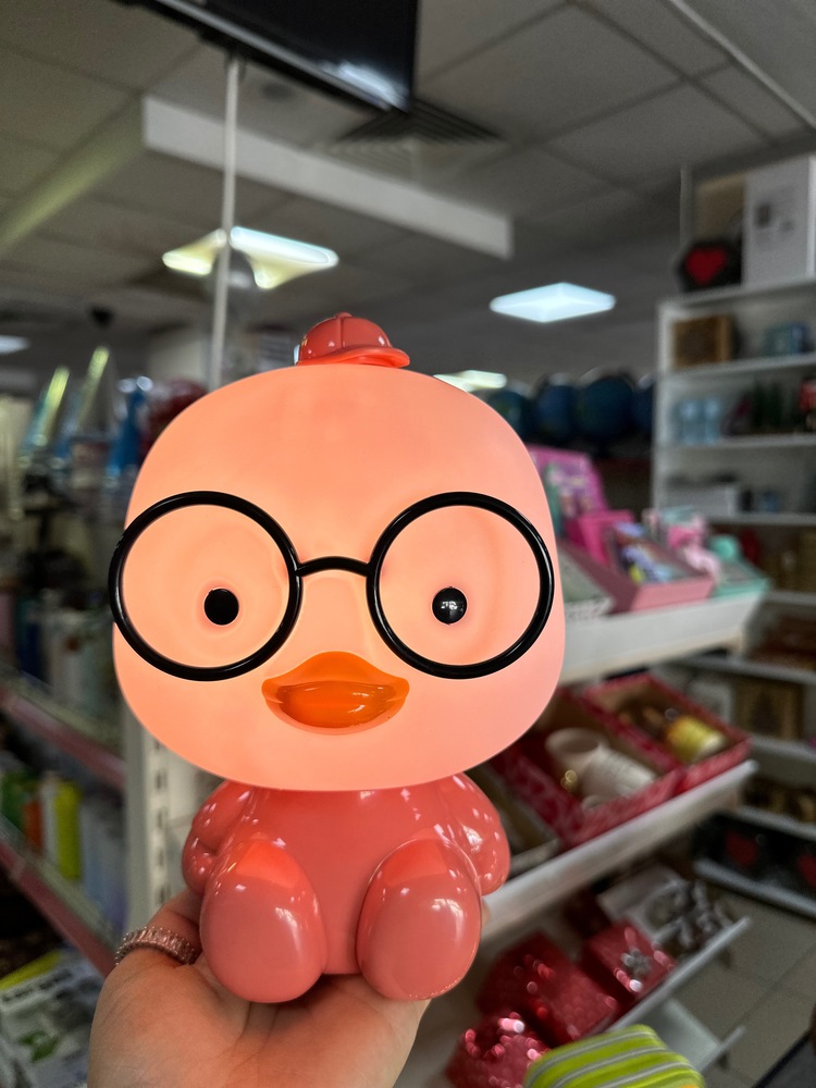 Pembe Ördek Masa Lambası