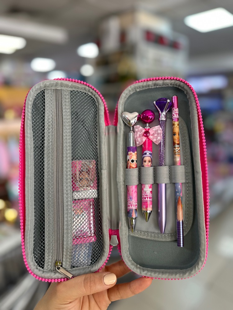 Barbie 3 Boyutlu Kabartmalı Kalemlik(Küçük Boy )