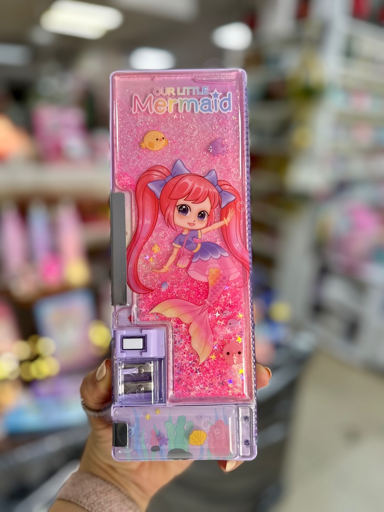 Simli Sulu Kalem Kutusu