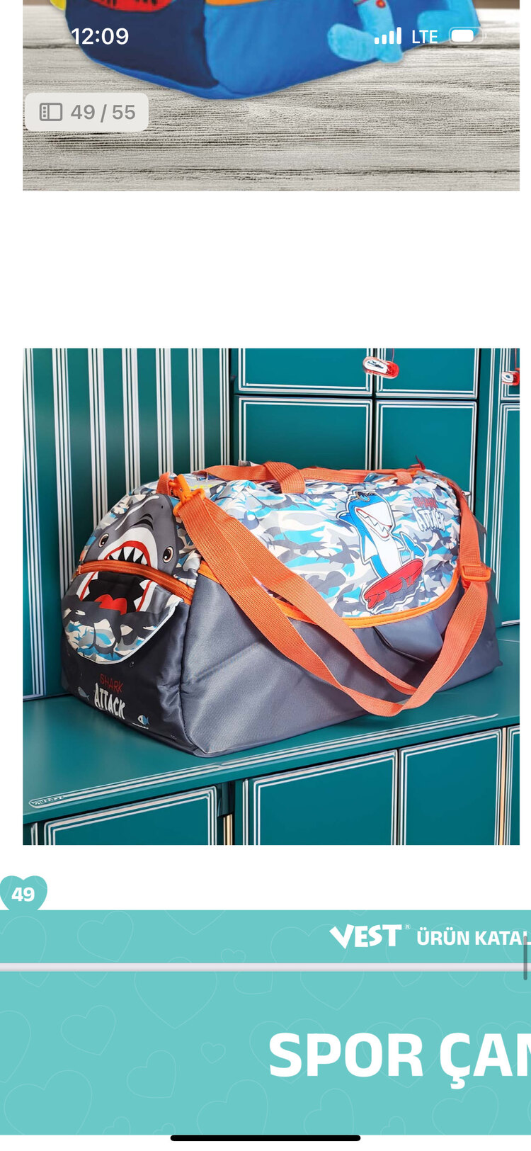 Shark Mini Valiz