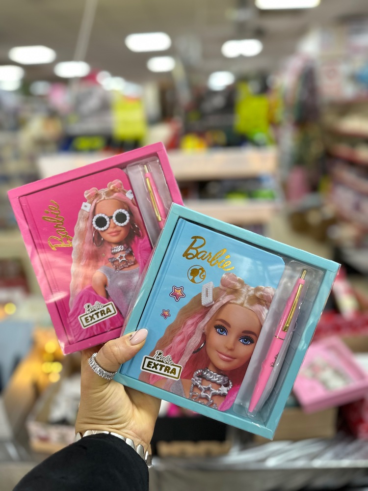 Barbie İkili Set Defter / Tükenmez Kalem