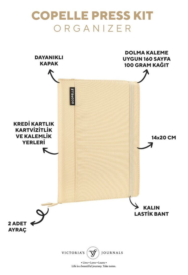 Copelle Organizer Defter 