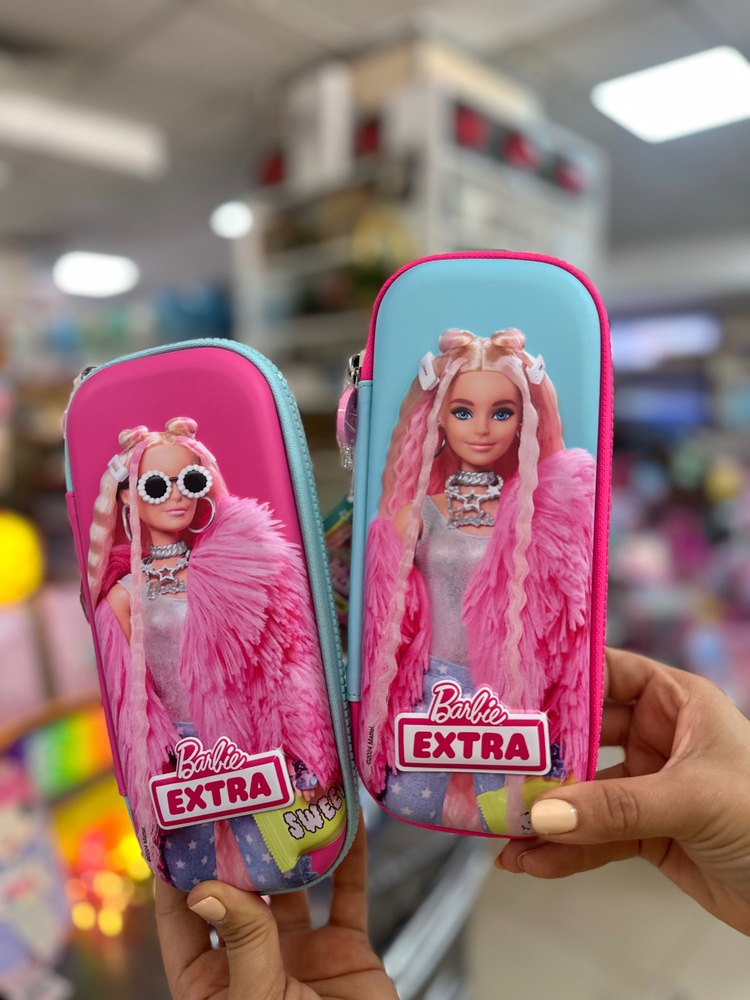Barbie 3 Boyutlu Kabartmalı Kalemlik(Küçük Boy )