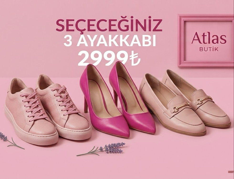 3 AYAKKABI 2999₺
