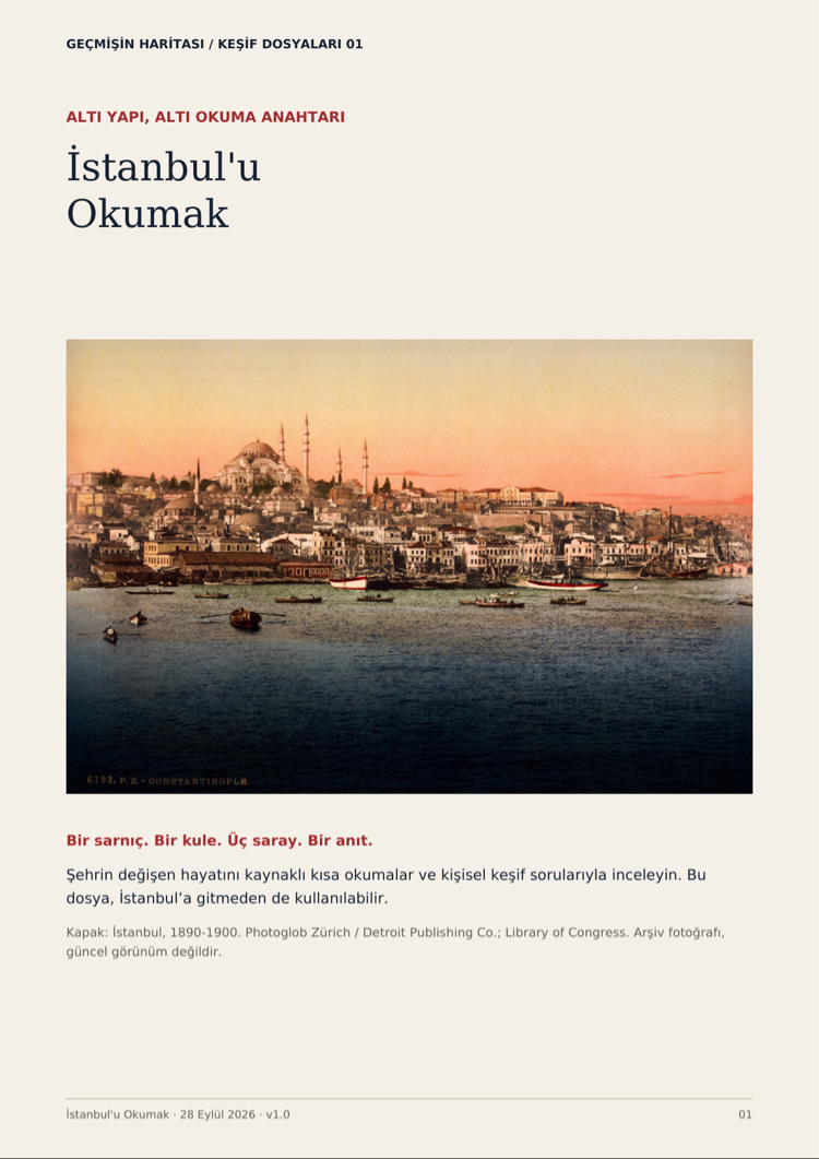 İstanbul’u Okumak — Dijital Okuma ve Atölye Paketi