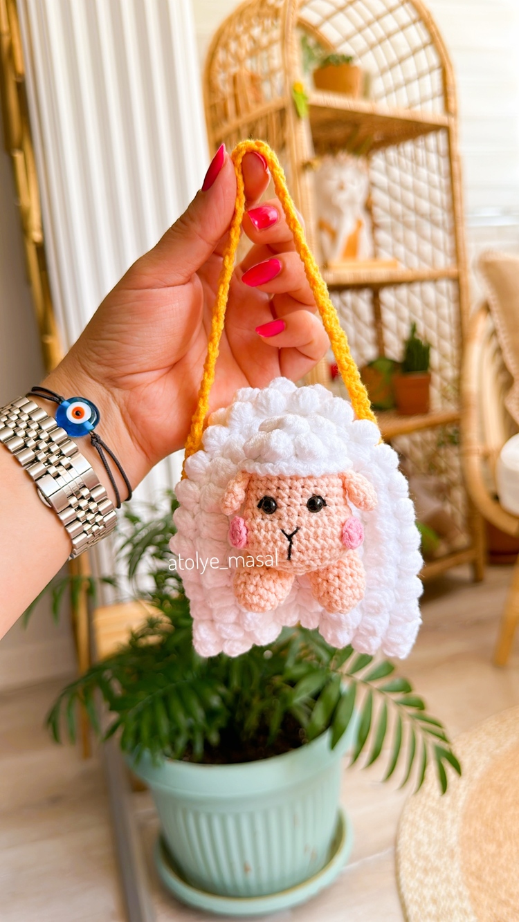 Amigurumi Kuzu Çanta