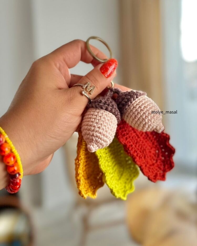 Amigurumi Palamut Anahtarlık | El Yapımı Örgü Anahtarlık