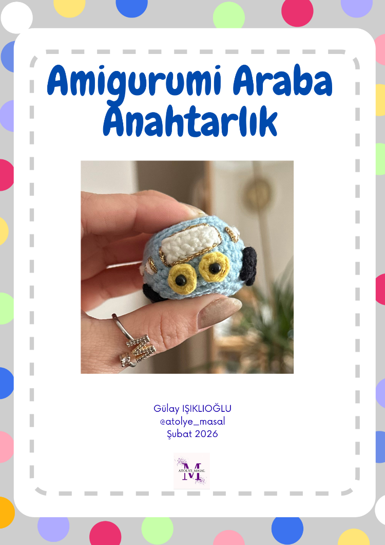 Amigurumi Araba Anahtarlık Tarif