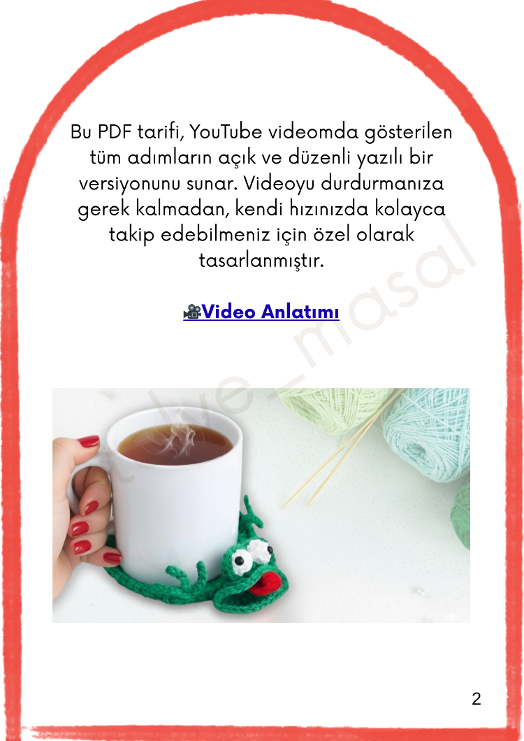 Kaplumbağa Bardak Altlığı & Takı Tutucu Tarifi