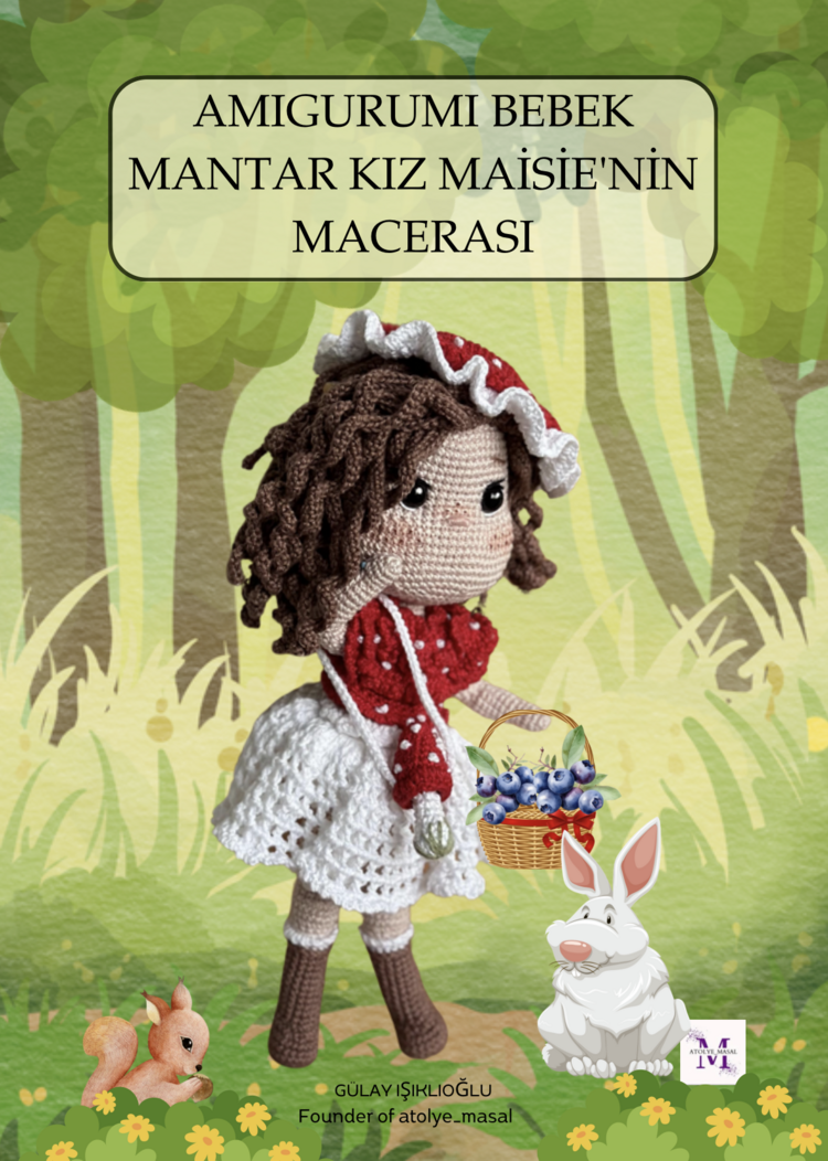 Mantar Kız Hikaye Kitabı PDF | Mushroom Girl Storybook PDF | Digital Fairy Tale Download
