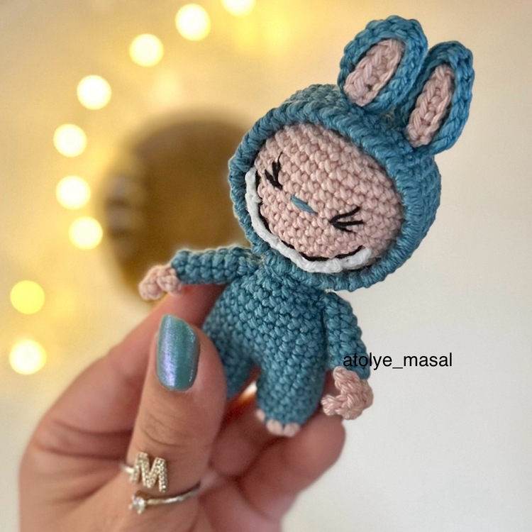 Labubiş Amigurumi Tarifi (PDF) | Crochet Pattern (Digital Download)