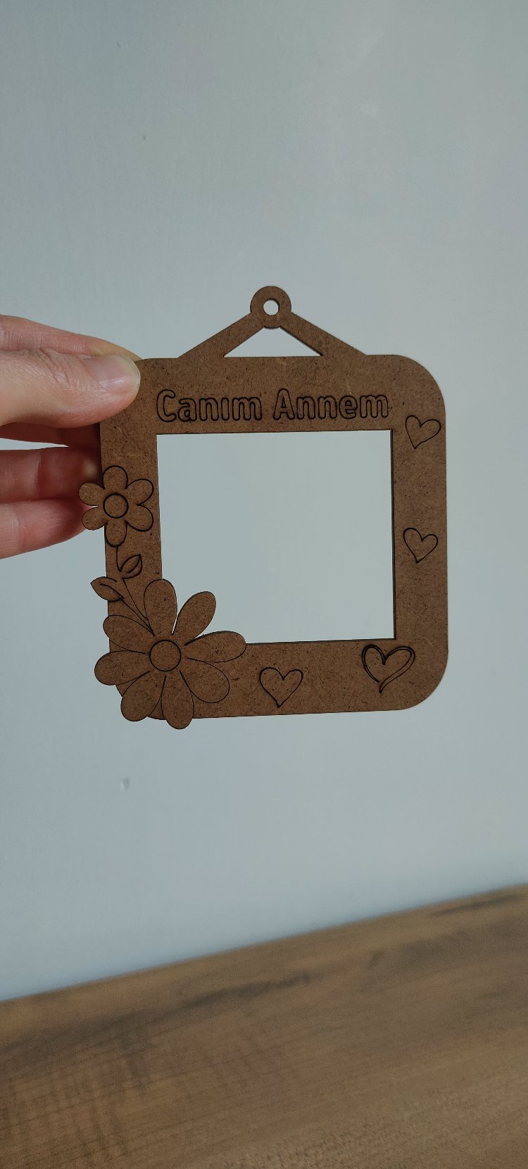Canım Annem Yazılı Magnet Çerçeve