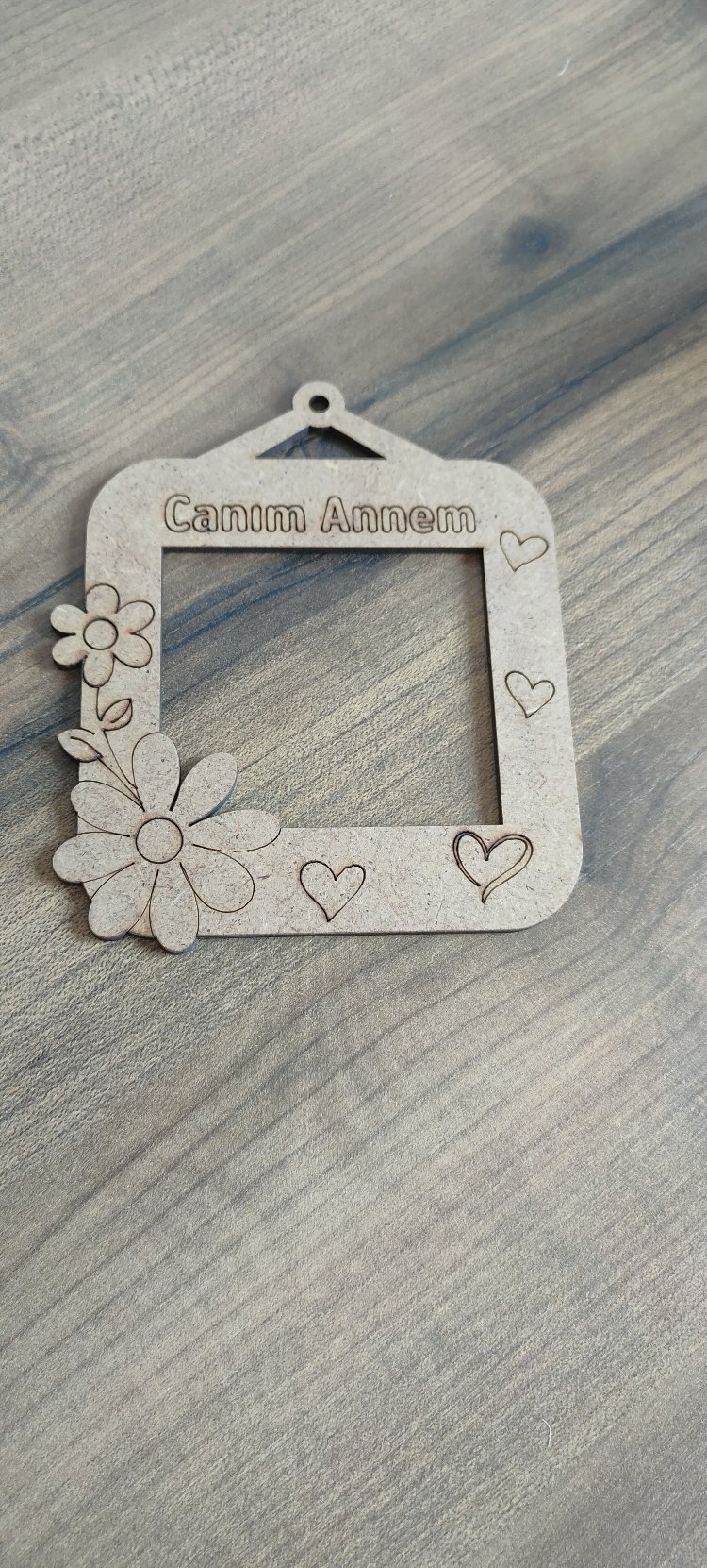 Canım Annem Yazılı Magnet Çerçeve