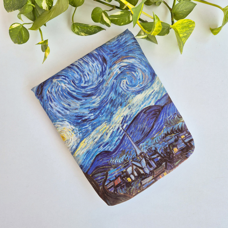 Kitap/Tablet(10"/11") Kılıfı Sanat Serisi - Yıldızlı Gece