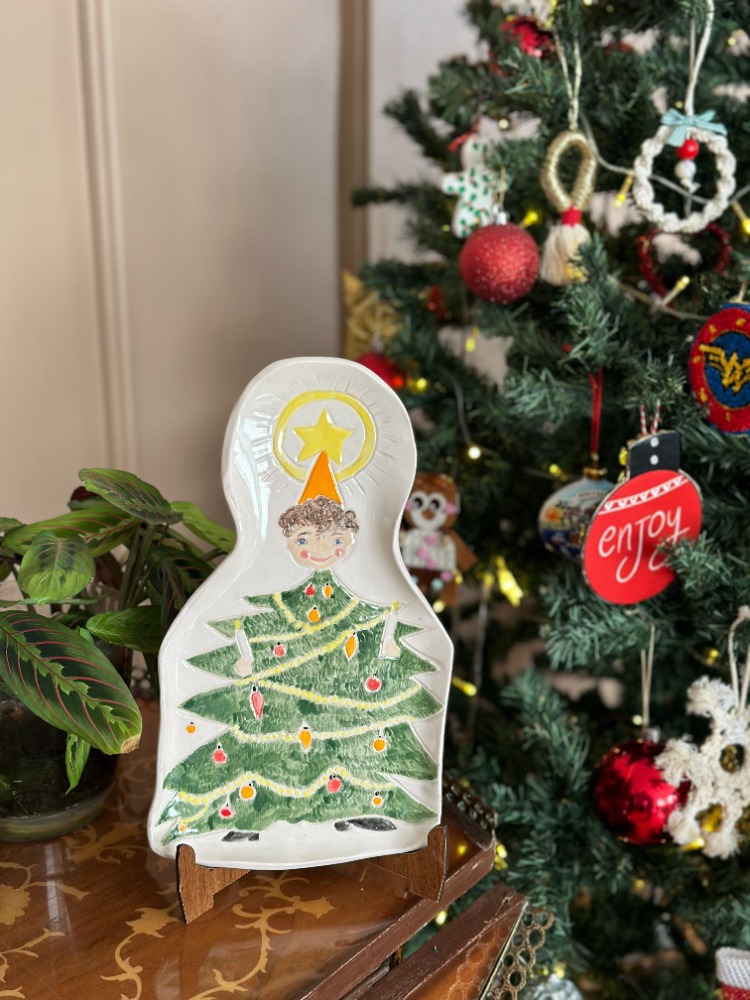 Yılbaşı Ağacından Çocuk – Vintage Christmas Koleksiyonu | Atölye Gypsy
