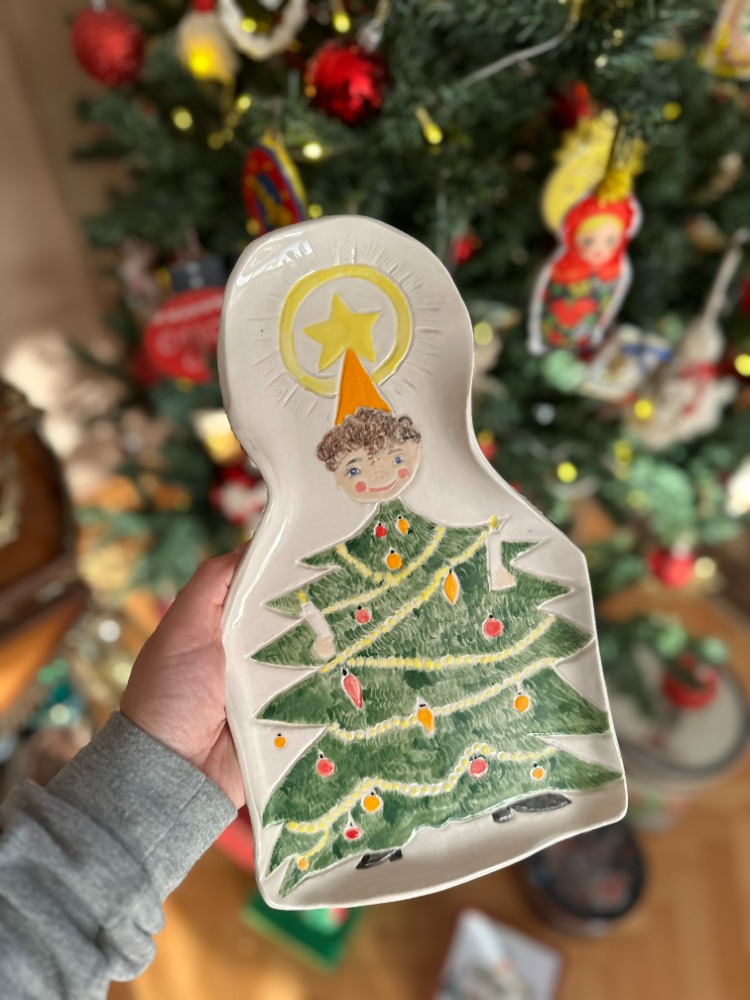 Yılbaşı Ağacından Çocuk – Vintage Christmas Koleksiyonu | Atölye Gypsy