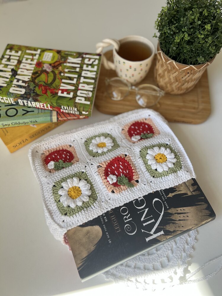 Örgü Kitap Kılıfları