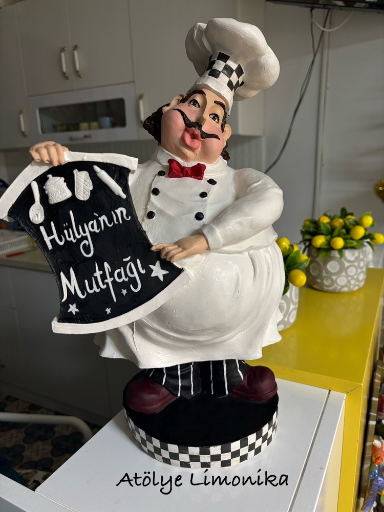 Aşçı heykeli biblosu