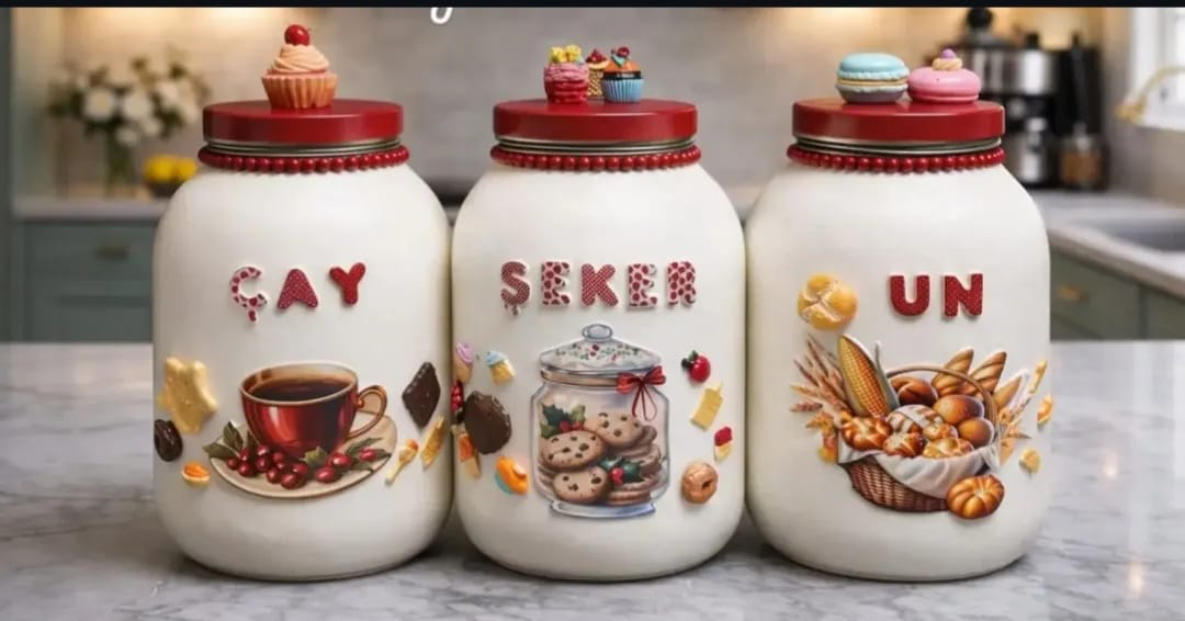 5 Litrelik kavanozlar
