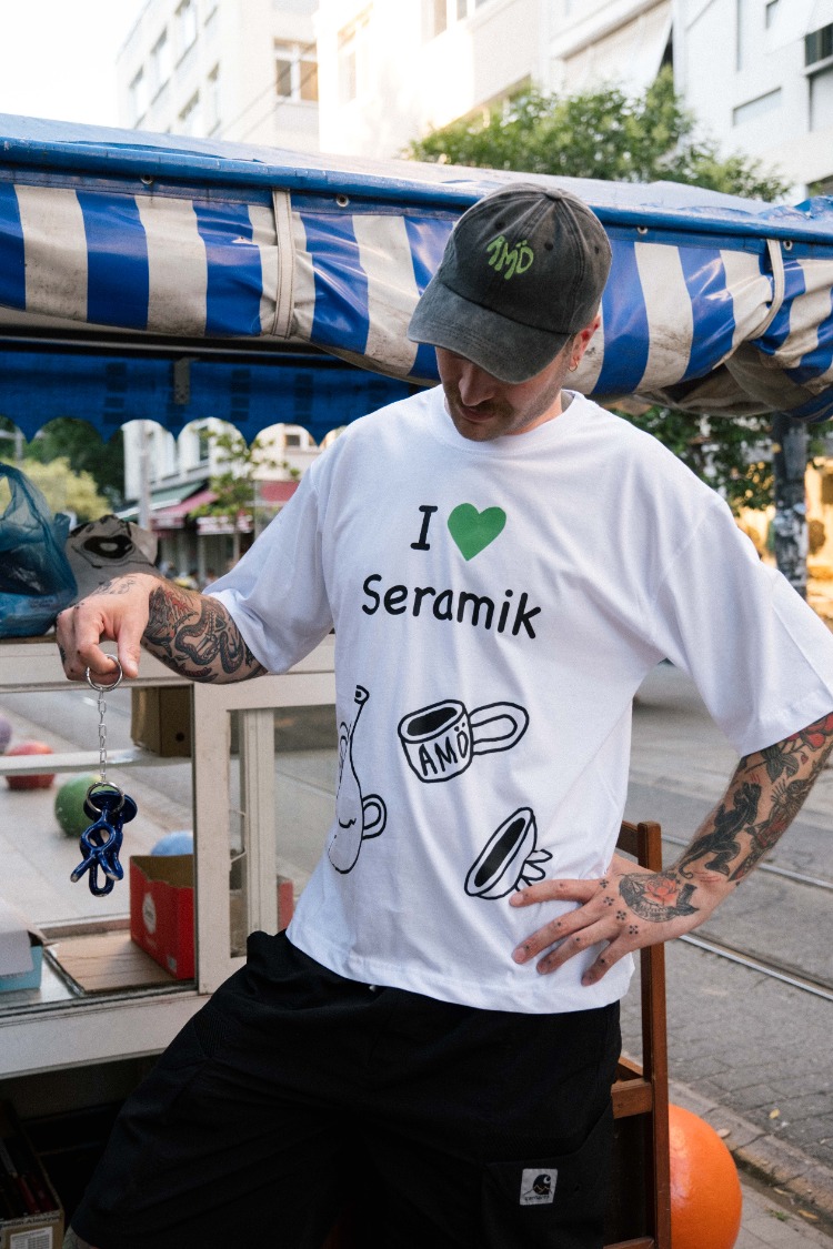I Love Seramik Tişört
