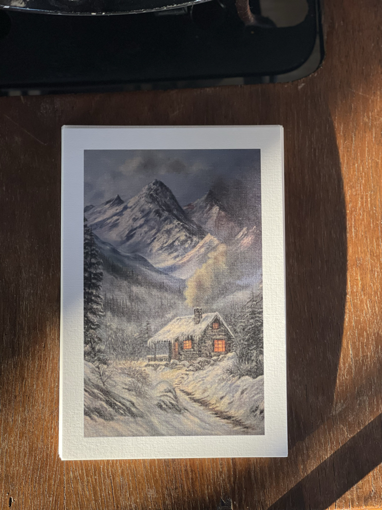 Kar Kartpostal