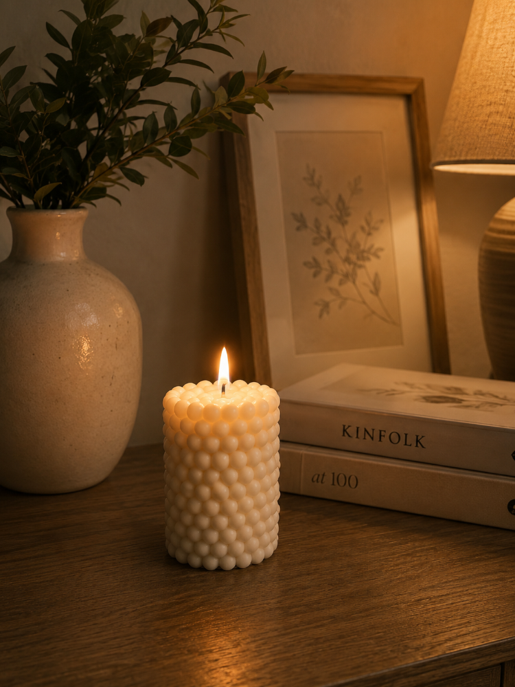 Pearl Glow Boncuk Mum