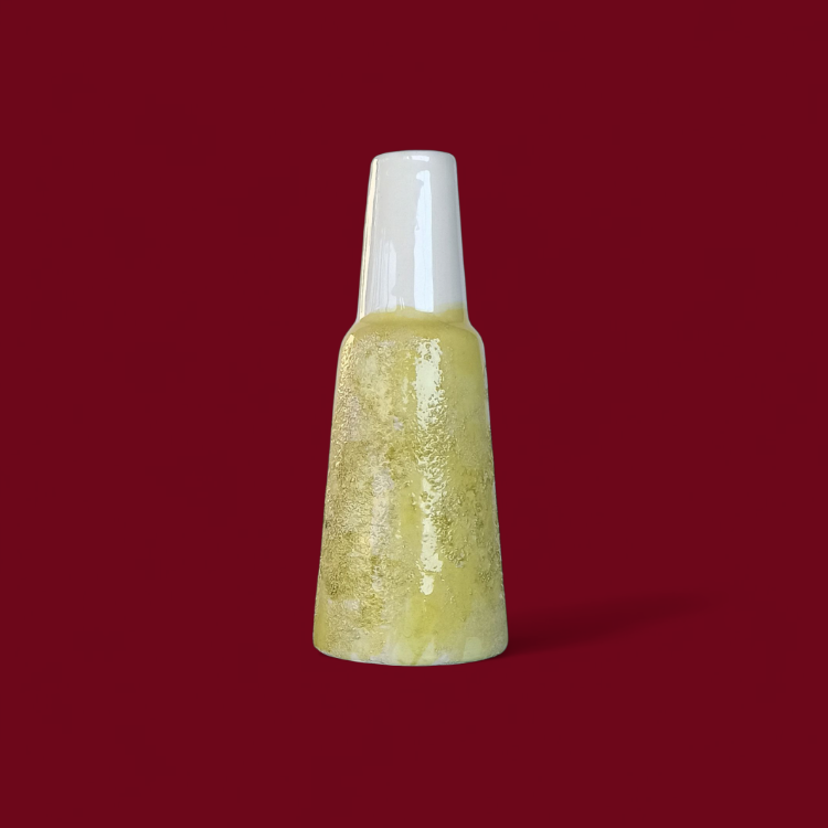 Dokulu Limoni Seramik Şişe