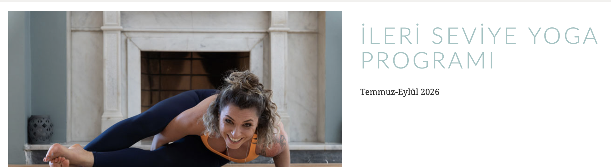 İleri Hatha Uzmanlaşma Programı