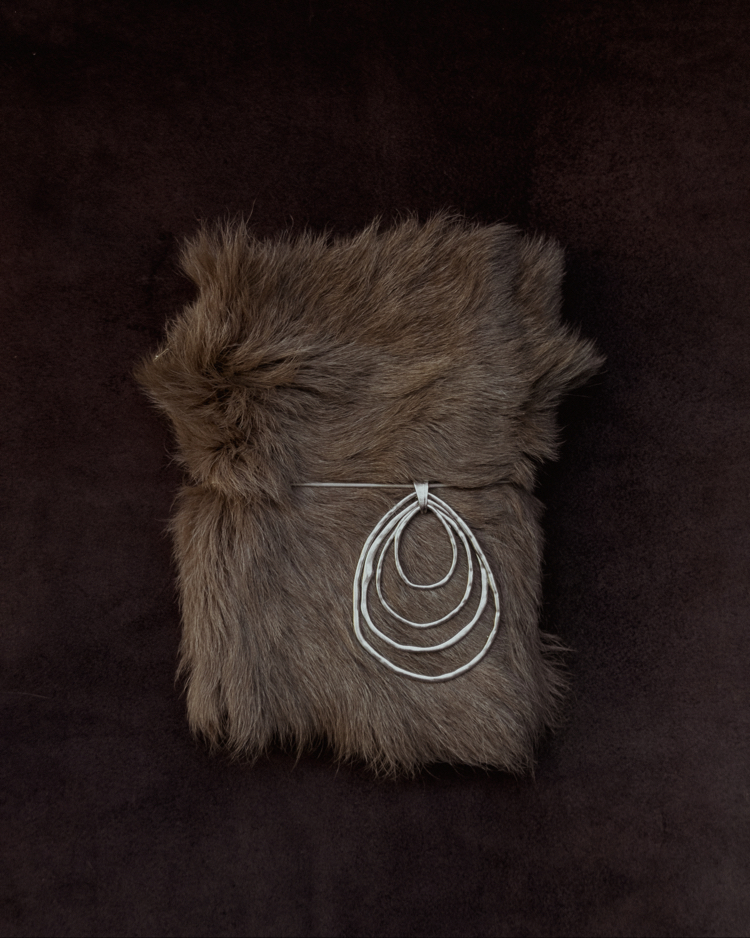 UMBER — Hair-on Leather Journal Cover