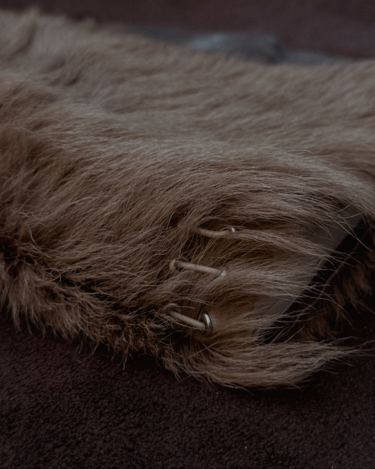 UMBER — Hair-on Leather Journal Cover