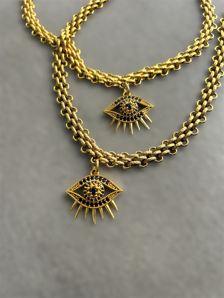 Twin eye choker