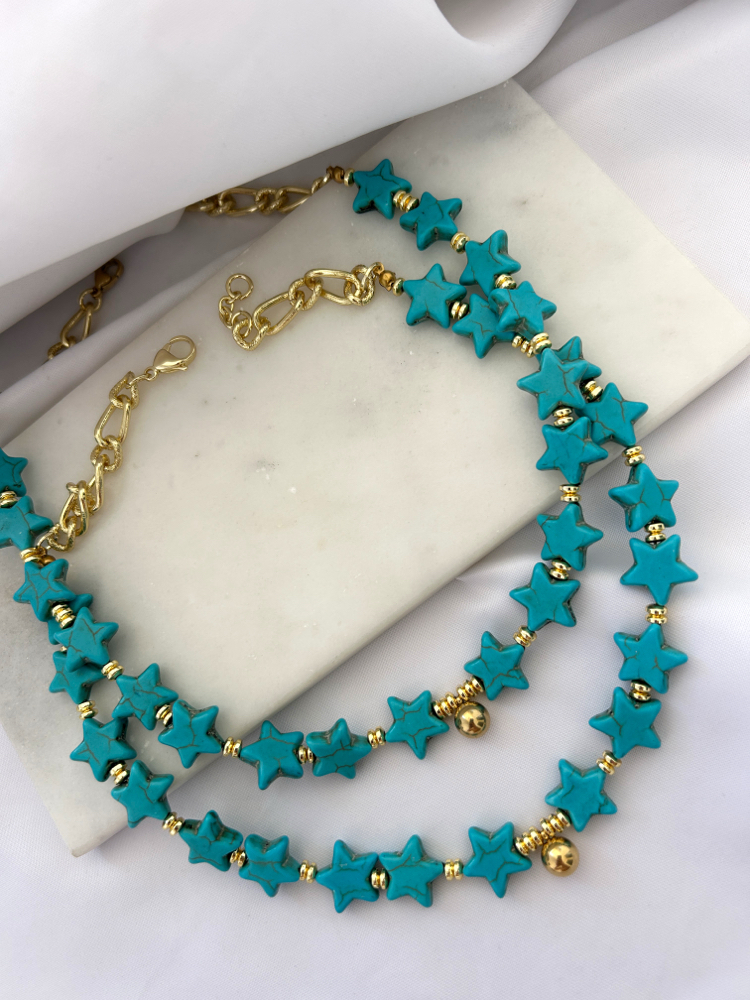 Star Blue Choker