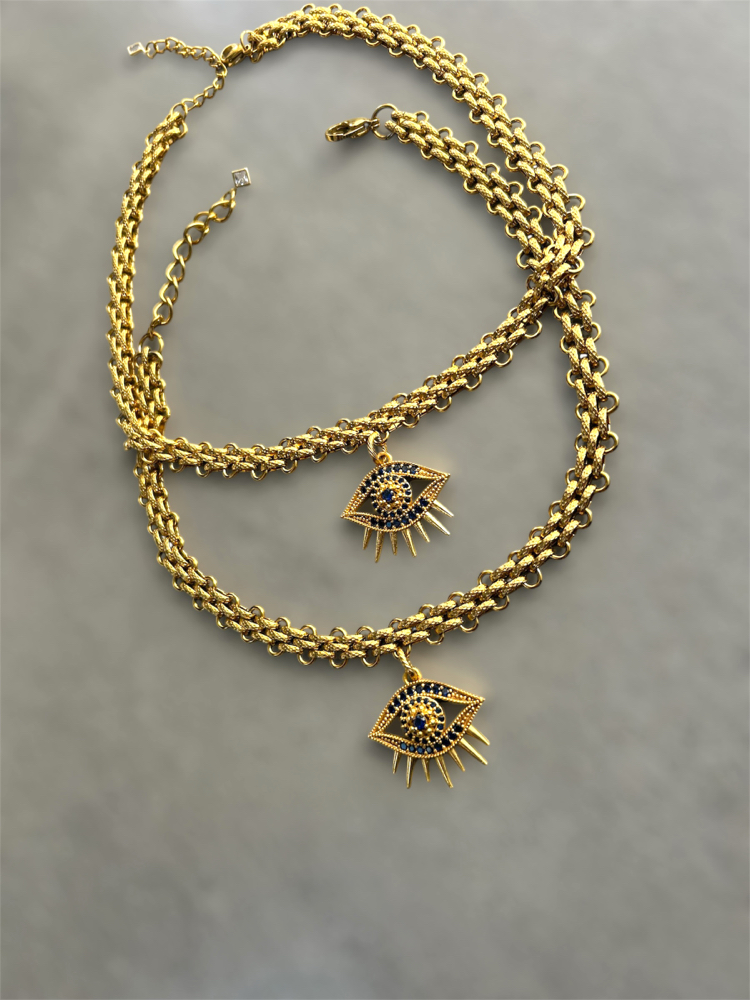 Twin eye choker