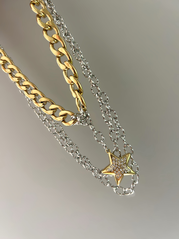 Serena Star Necklace 
