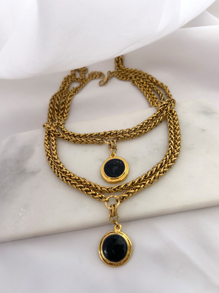 Noctis Black Necklace