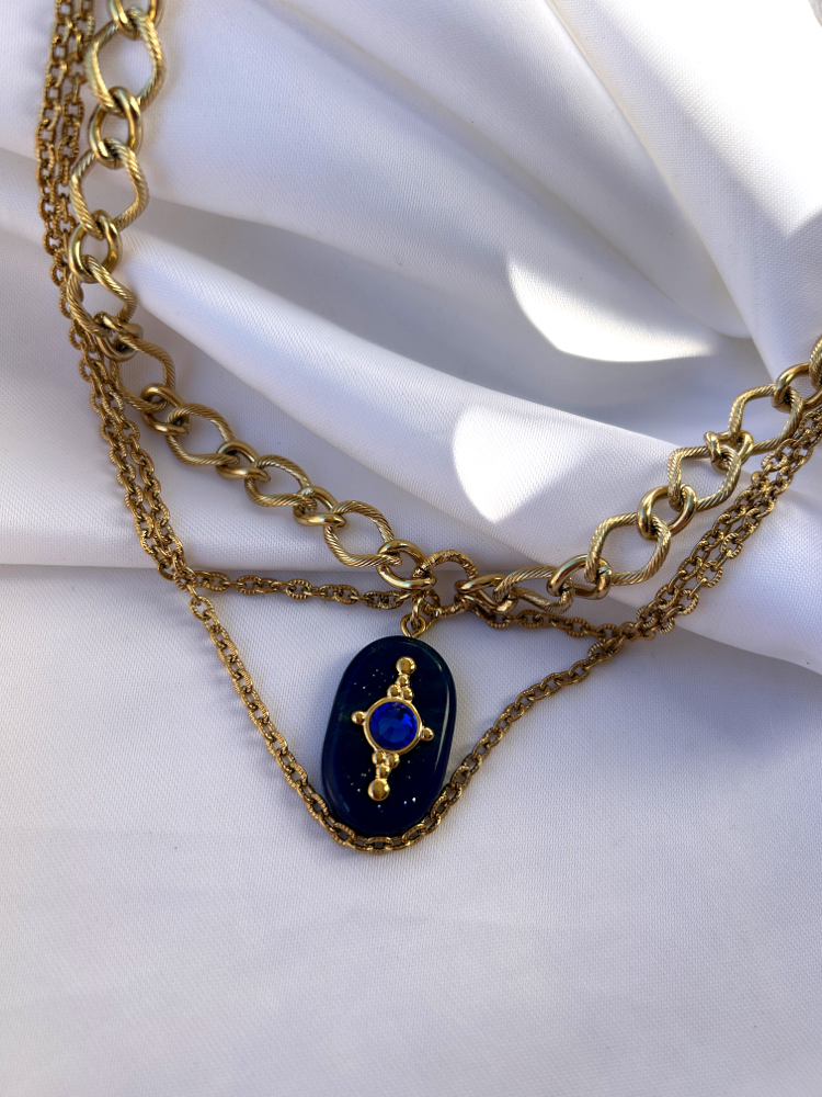 Azure Aura Necklace